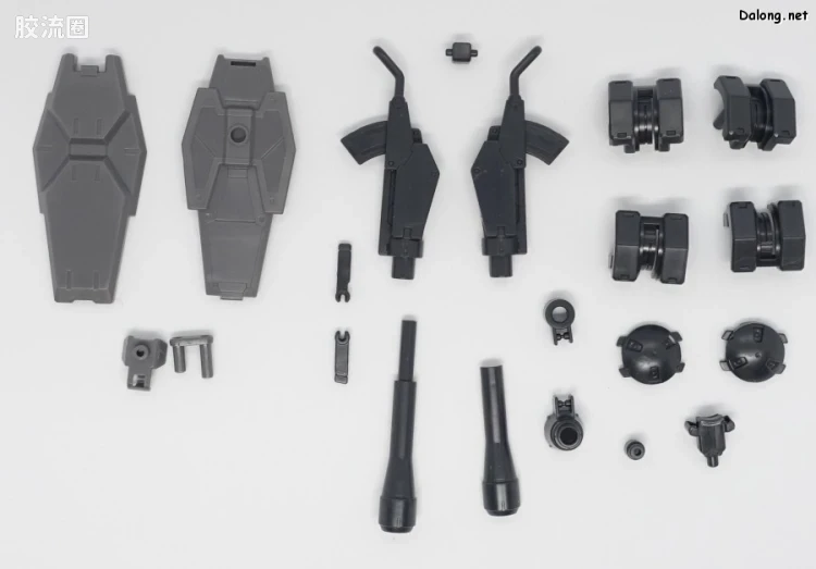 高达铁血的奥尔芬斯 HG 1/144 网络限定版 格雷兹盾装&格雷兹(阿瑞安罗德舰队所属机)套装 - 图片
